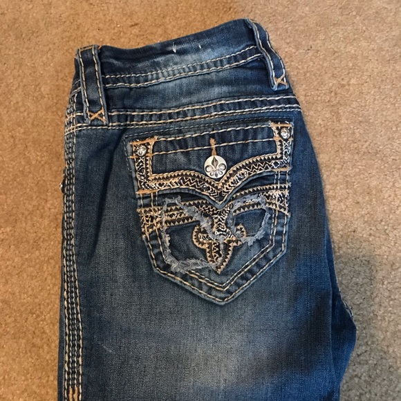 Rock Revival Denim - Rock Revival Bootcut Jeans Mid-Rise Size 28